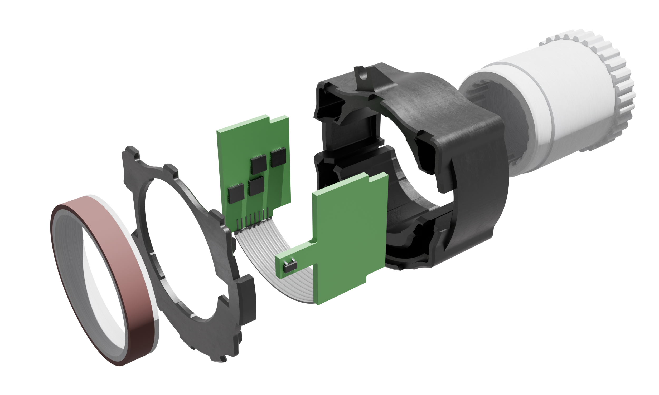 magnetomechanical torque sensor with cadence sensor.